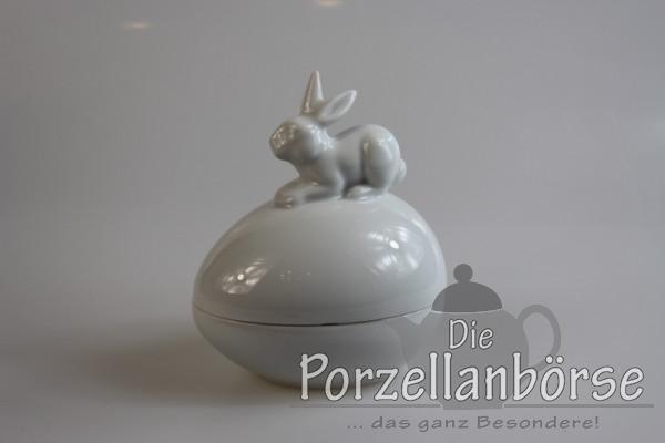 O820H - Ei Dose mit Hase - 11 cm