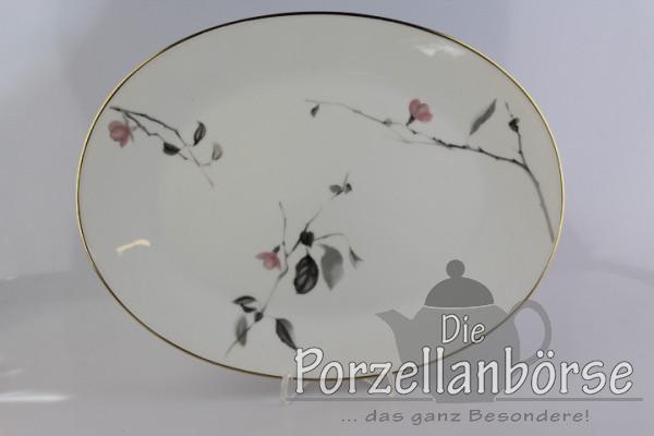 Fleischplatte - Rosenthal - Form 2000 - Japanischer Blütenzweig