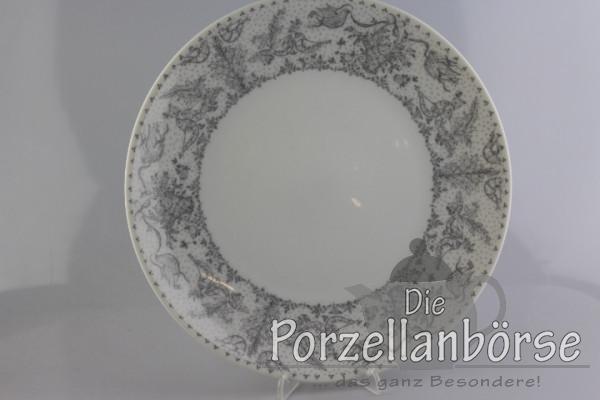 Speiseteller - Rosenthal - Form 2000 - Idyll grau