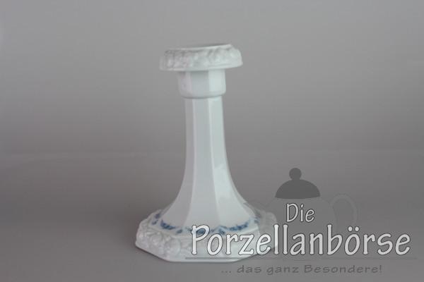 Kerzenhalter 17 cm - Rosenthal - Maria - Rosenkante blau