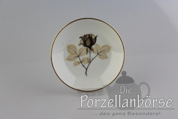 Gebäcktellerchen Ø 11 cm - Rosenthal - Form 2000 - Schattenrose