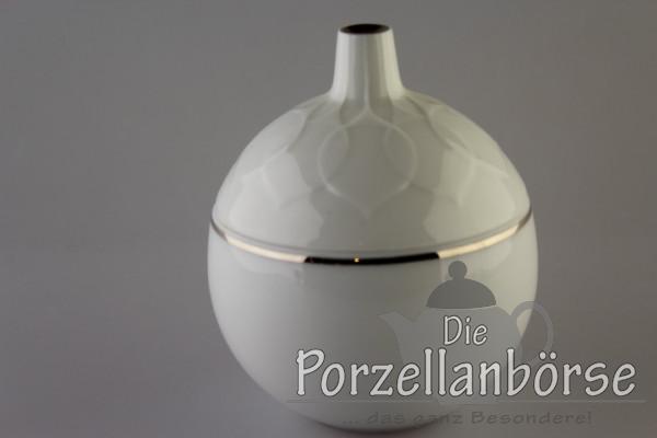 Zuckerdose - Rosenthal - Lotus - Platinrand