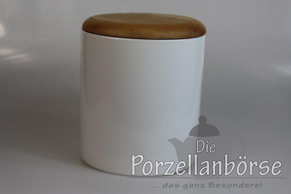 1023 - Dose mit Holzdeckel - 18,5 cm