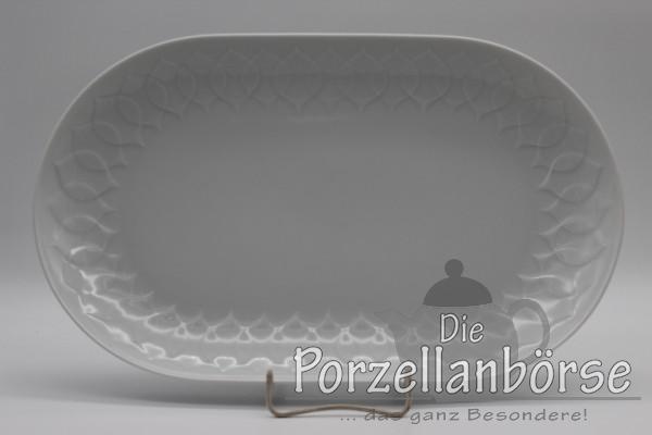 Fleischplatte 39 cm - Rosenthal - Lotus - weiß