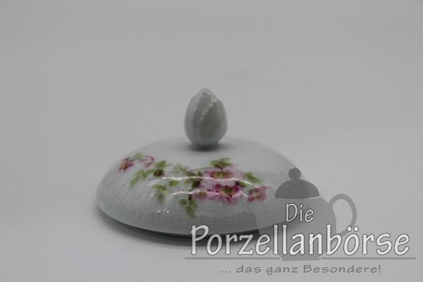 Deckel ür Zuckerdose - Giraud Limoges - Corail - Heckenrose