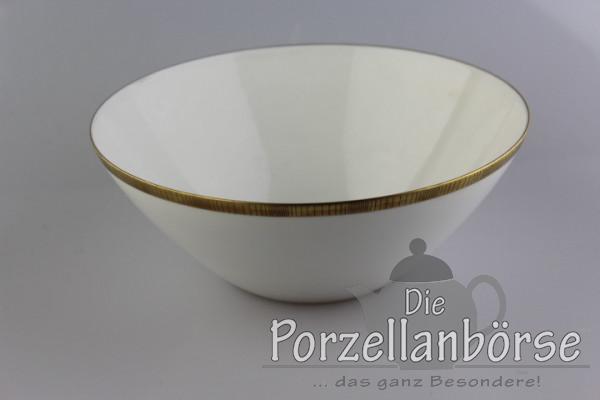 Schüssel Ø 19 cm - Rosenthal - Form 2000 - Goldband mit Streifen