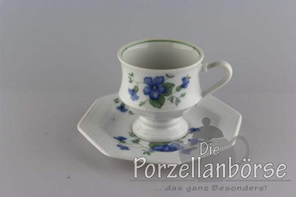 Kaffeetasse 2 tlg. - Gallo - Leonardo - Veilchenblüte