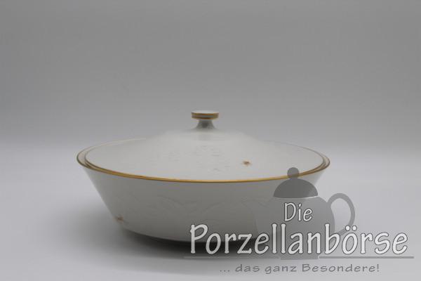 Deckelschüssel - KPM Berlin - Feldblume - Feldblume auf Bord mit Insekt