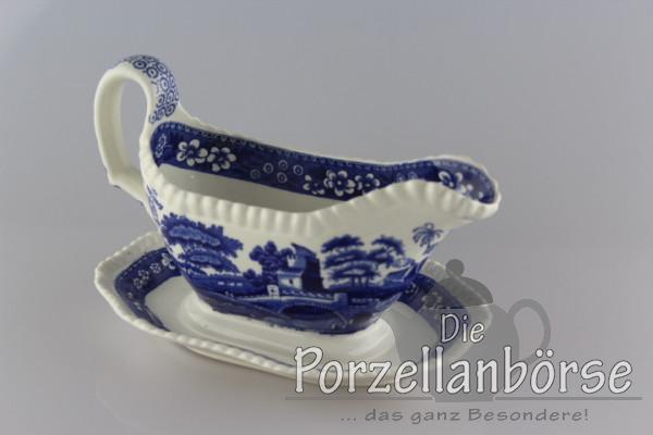 Sauciere- Spode - Blue Tower