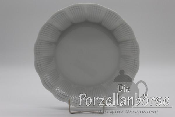 Suppenteller Ø 21 cm - Giraud Limoges - Corail - weiß