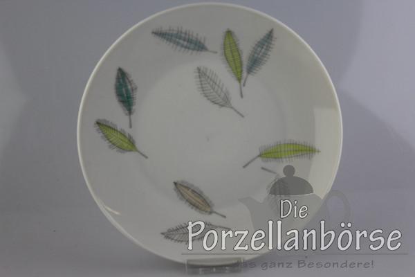 Brotteller - Rosenthal - Form 2000 - bunte Blätter