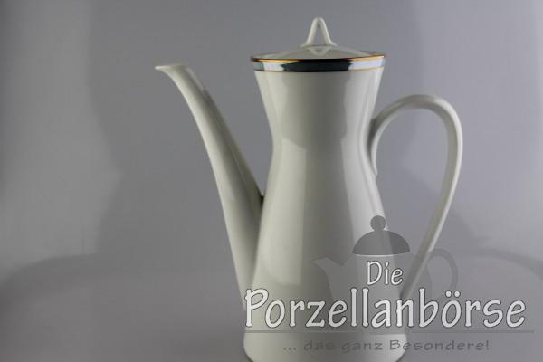 Kaffeekanne - Rosenthal - Form 2000 - Gala blau