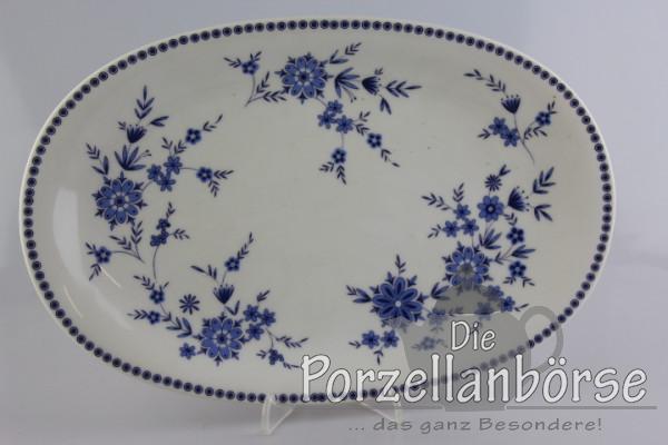 Fleischplatte 28cm - Seltmann Weiden - Bayrisch Blau