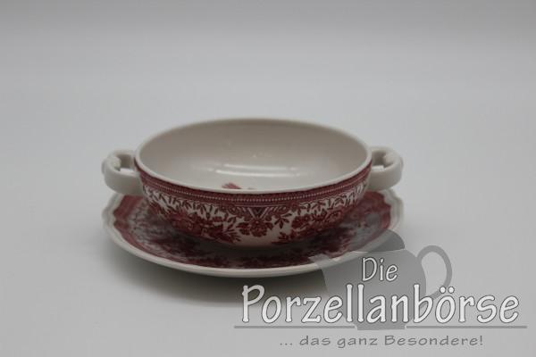 Suppentasse 2 tlg. - Villeroy & Boch - Fasan rot