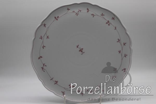 Tortenplatte Ø 33 cm - Hutschenreuther - Maria Theresia - Seehof rosa