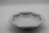 Schüssel Ø 24 cm - Rosenthal - Maria - Rosenkante blau Schüssel Ø 24 cm - Rosenthal - Maria - Rosenkante blau