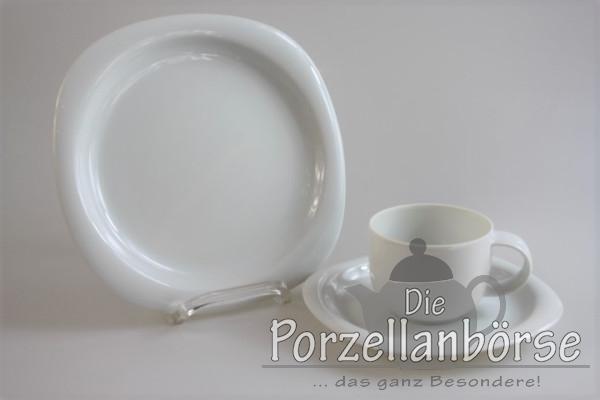 Kaffeegedeck 3 tlg. - Rosenthal - Suomi - Weiß