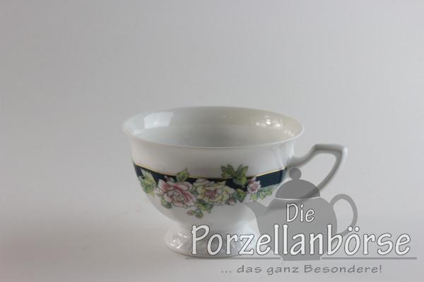 Kaffeetasse - Rosenthal - Grüne Rosenkante