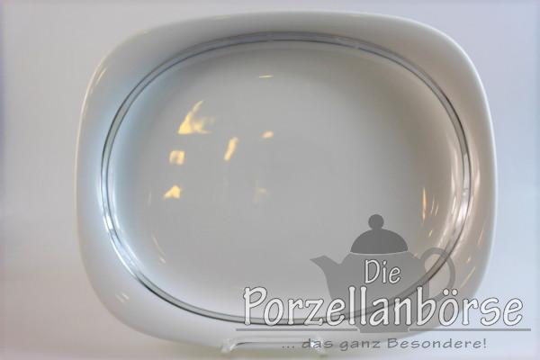 Fleischplatte 33 cm - Rosenthal - Suomi - Platinrand