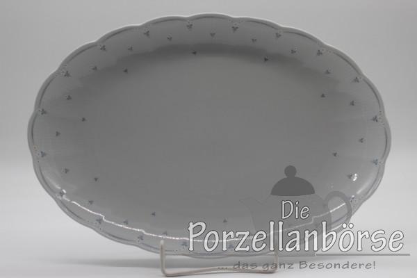 Fleischplatte 35 cm (2. Wahl) - Seltmann Weiden - Jasmin - Blaue Streublume 28166