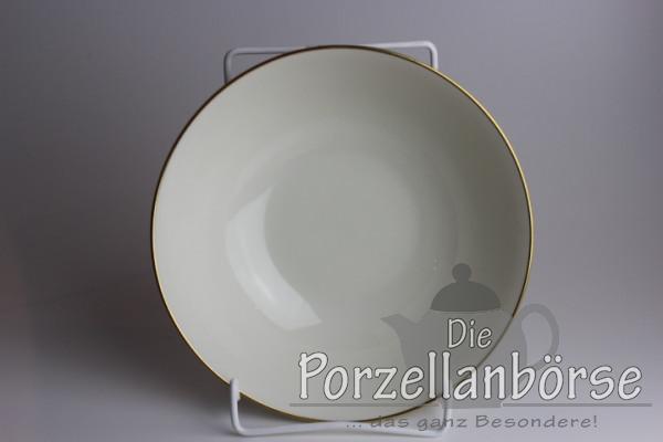 Schüssel Ø 21 cm - Heinrich - Anmut - Creme/Gold schmal