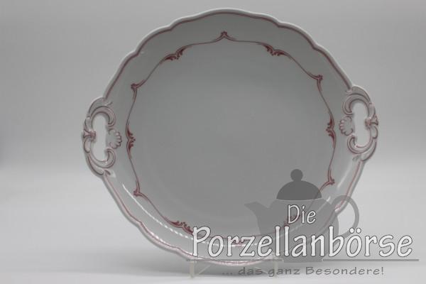 Kuchenteller mit Griffen Ø 27 cm - Hutschenreuther - Maria Theresia - Mainau