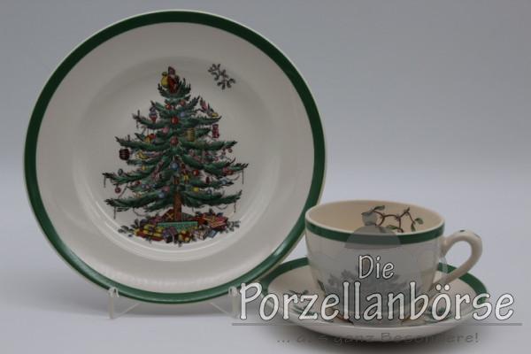 Kaffeegedeck 3 tlg. - Spode- Christmas Tree