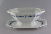 Sauciere - Rosenthal - Maria - Rosenkante blau Sauciere - Rosenthal - Maria - Rosenkante blau