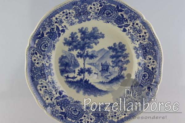 Suppenteller Ø 24,5 cm - Villeroy & Boch - Burgenland blau