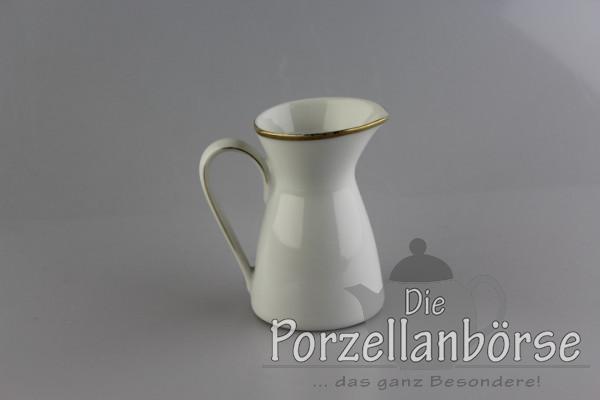 Sahnekännchen klein - Rosenthal - Form 2000 - polierter Goldrand