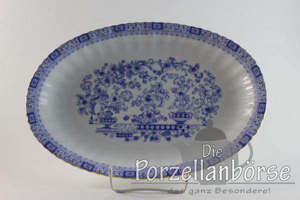 Fleischplatte 31 cm - Seltmann Weiden - China blau