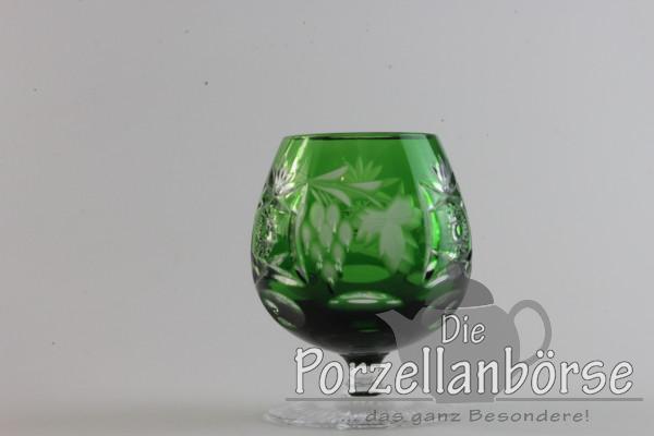 Cognacschwenker - Traube - dunkel grün