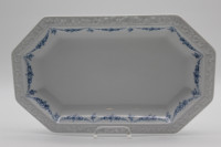 Fleischplatte 33,5 cm - Rosenthal - Maria - Rosenkante blau Fleischplatte 33,5 cm - Rosenthal - Maria - Rosenkante blau