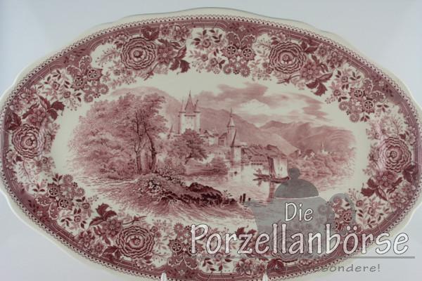 Fleischplatte 40,5 cm - Villeroy & Boch - Burgenland rot