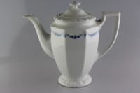 Kaffeekanne - Rosenthal - Rosenkante blau Kaffeekanne - Rosenthal - Rosenkante blau