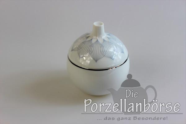 Zuckerdose - Rosenthal - Lotus - Ballett mit Platin