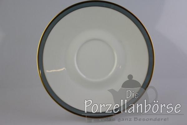 Untertasse für Suppentasse - Rosenthal - Form 2000 - Gala blau