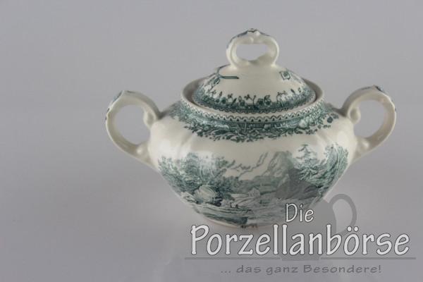 Zuckerdose - Villeroy & Boch - Burgenland grün