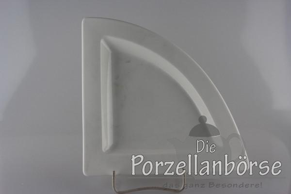 Kuchenteller dreieckig - Villeroy & Boch - New Wave - weiß