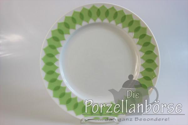 Speiseteller Ø 25,5 cm - Rosenthal - Lotus - Secunda grün
