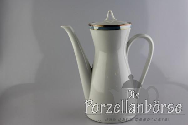 Kaffeekanne - Rosenthal - Form 2000 - Gala blau