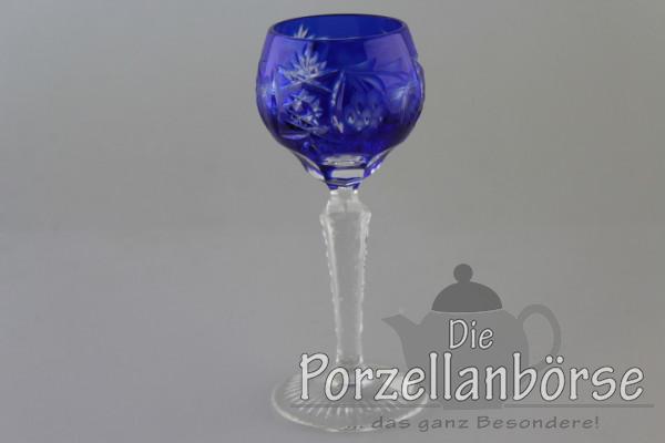 Schnapsglas - Traube - blau