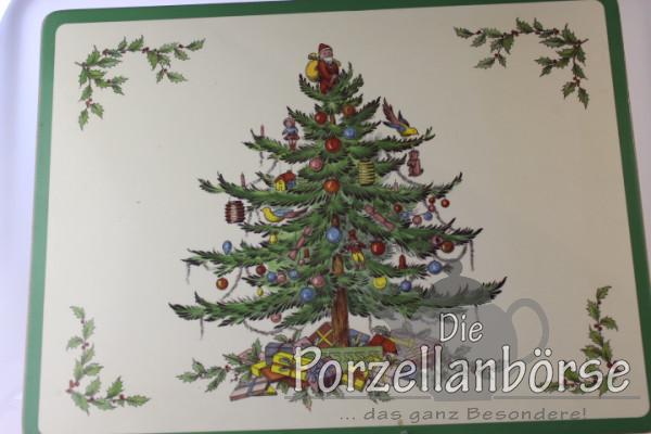 Platz Set - Spode - Christmas Tree