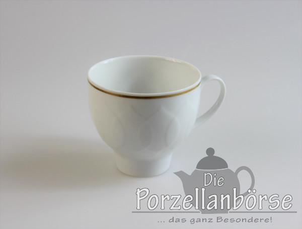 Kaffeetasse - Rosenthal - Lotus - Goldrand