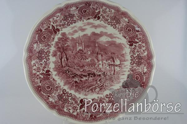 Tortenplatte - Villeroy & Boch - Burgenland rot