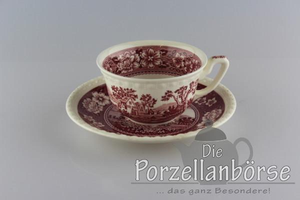 Teetasse 2 tlg. - Villeroy & Boch - Rusticana rot