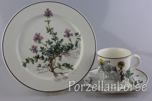 Kaffeegedeck 3 tlg. (mit Wurzel) - Villeroy & Boch - Botanica