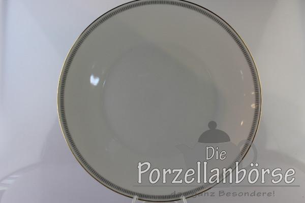 Speiseteller - Rosenthal - Form 2000 - Graue Rechtecke