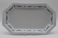 Fleischplatte 39 cm - Rosenthal - Maria - Rosenkante blau Fleischplatte 39 cm - Rosenthal - Maria - Rosenkante blau
