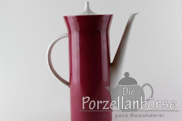 Kaffeekanne 19 cm - Rosenthal - Berlin - Purpur